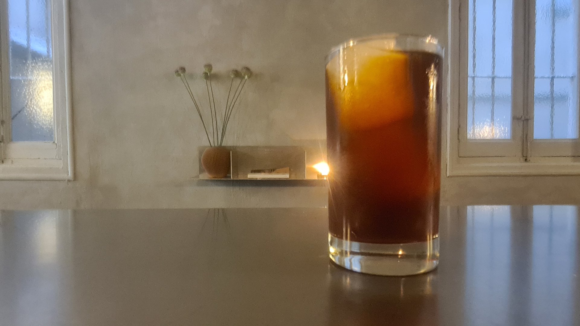 Cold Brew naranja y jenjibre