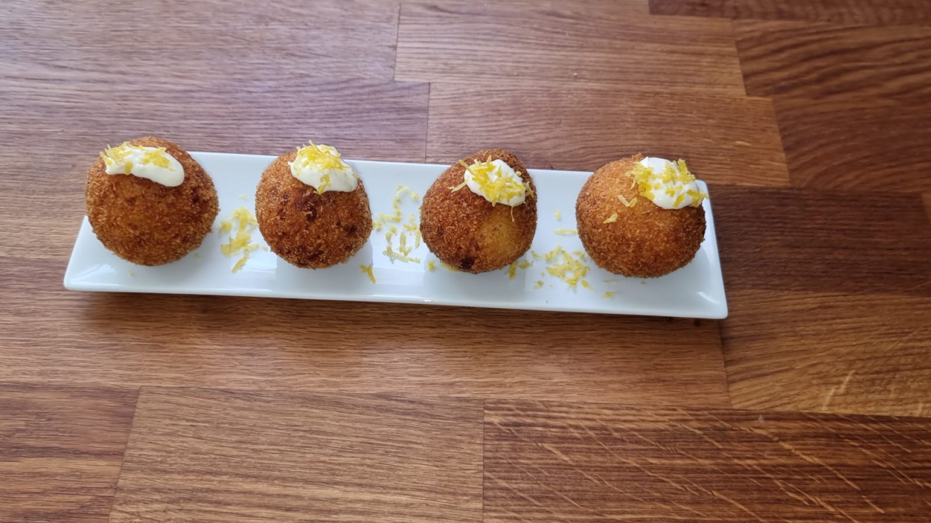 Buñuelos de Bacalo